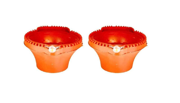 LED Plastic Diya Lamps – Festive Decorative Lights (Pack of X)